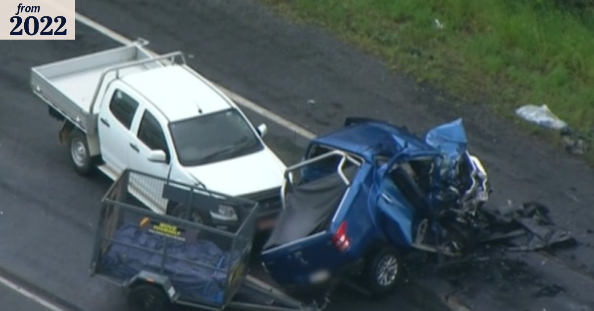 One dead, two fighting for life after horror crash north of Brisbane