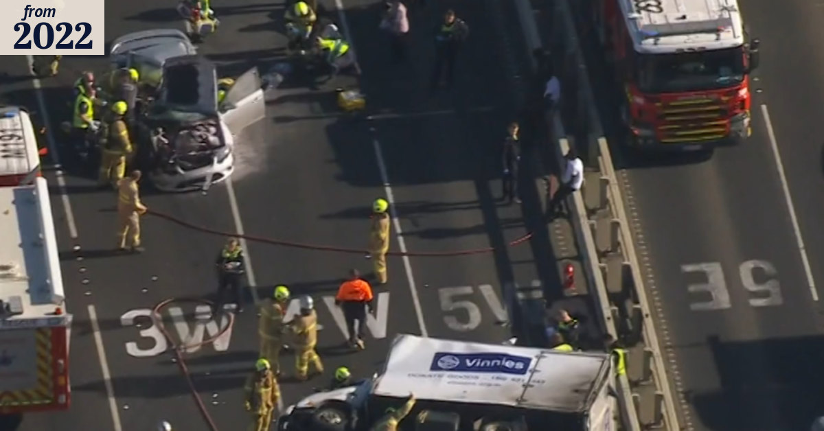 Two men critically injured following serious crash on Melbourne's West ...