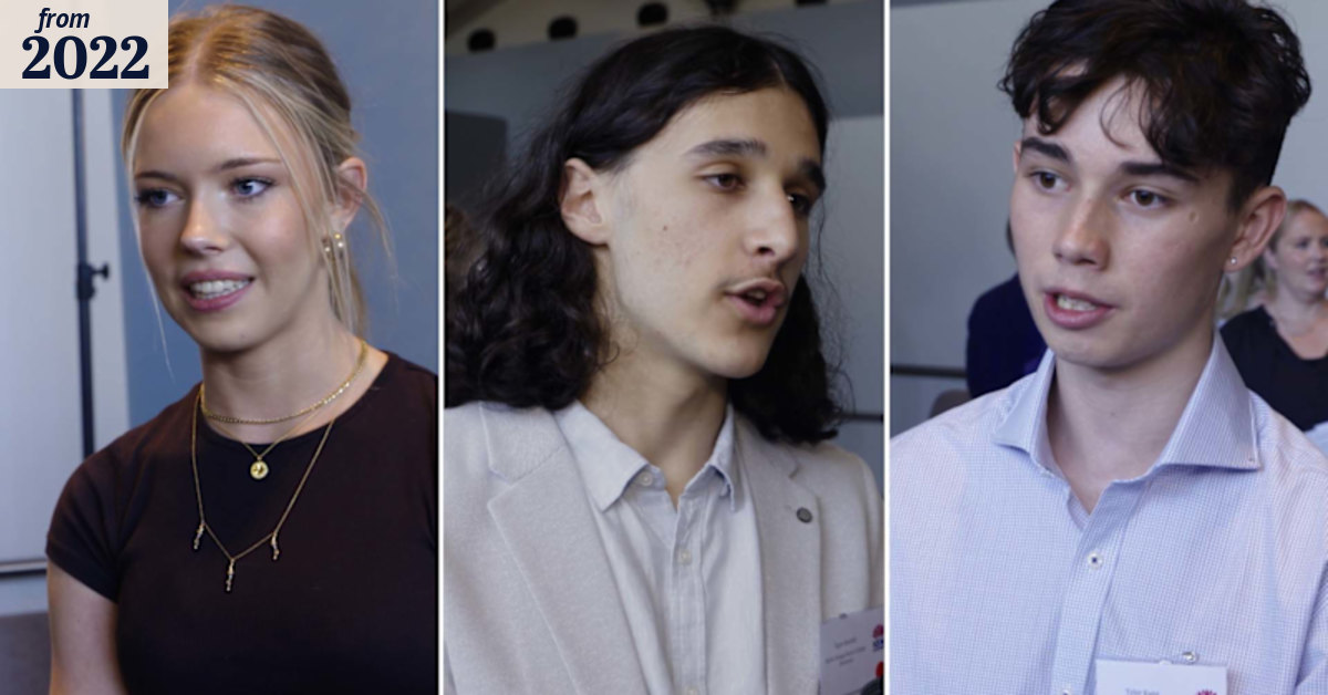 Top HSC students have their say