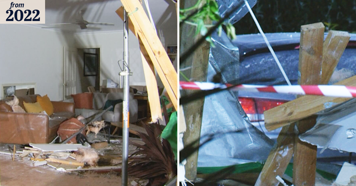 Alleged drink driver crashes car through Melbourne home