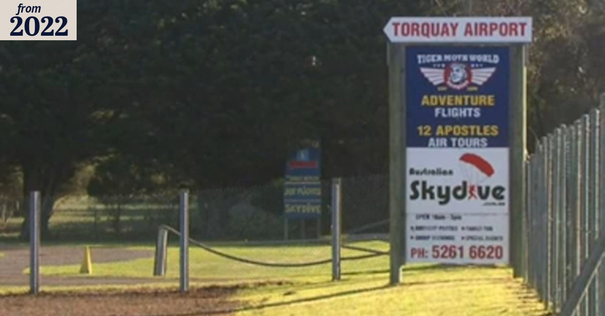 Man dies in skydiving accident near Victoria's Great Ocean Road