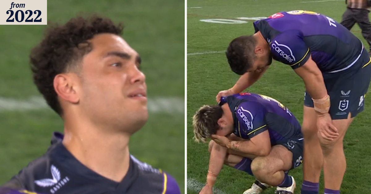 Storm players shattered after loss