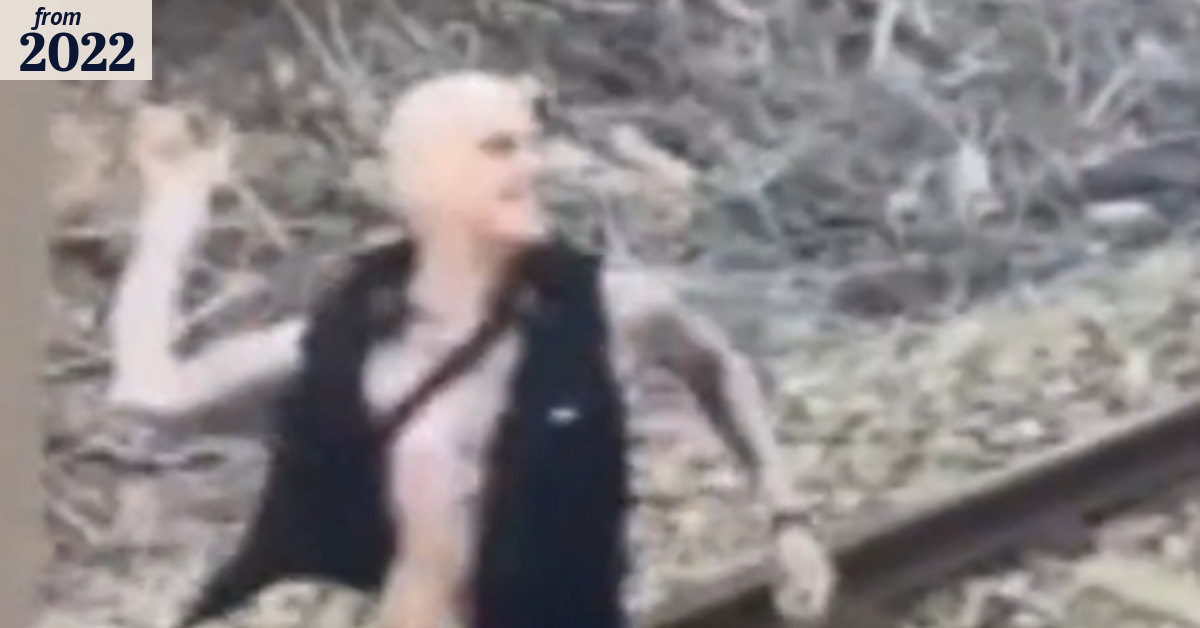 Commuters shocked by man throwing rocks at train