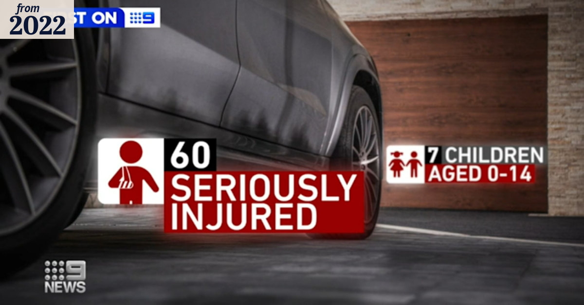Push to prevent children being hit in driveways