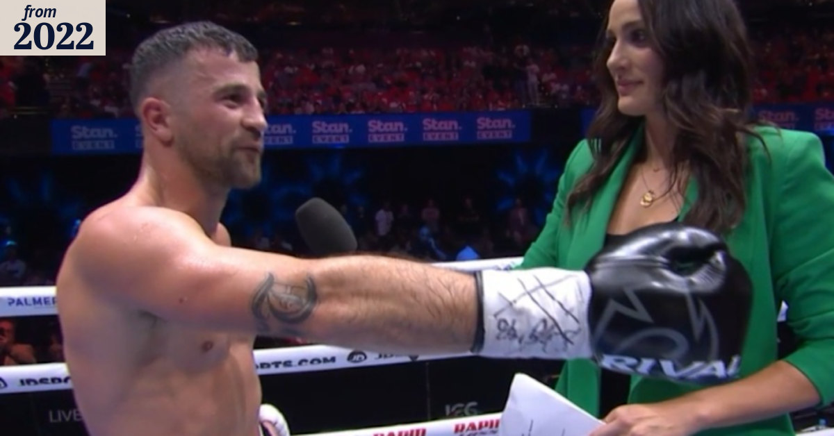 Explosive slanging match lights up undercard war