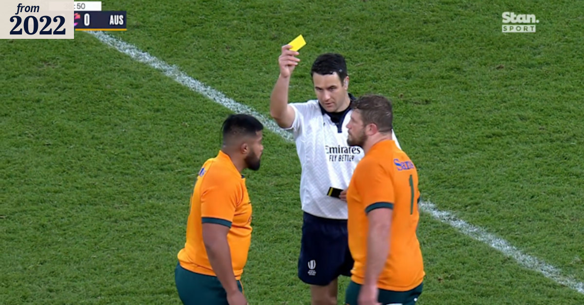 Fainga'a binned for silly neck roll