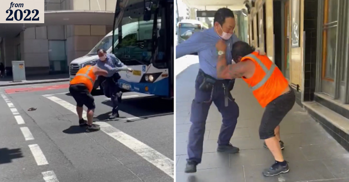 Bus, van drivers stop traffic in road rage incident