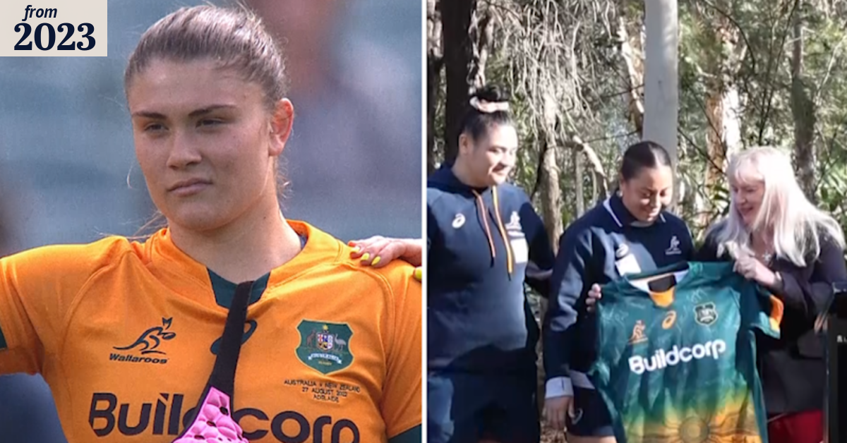 The letter that changed rugby star's life