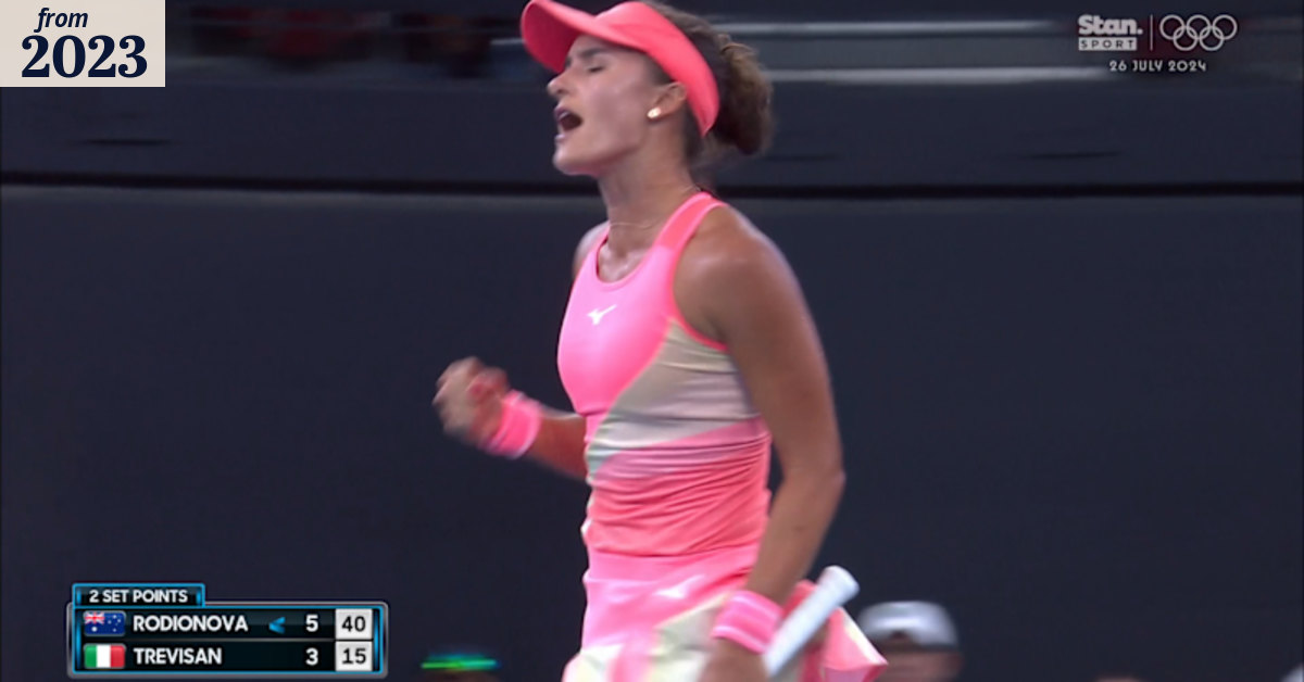Rodionova shoots ahead in Brisbane