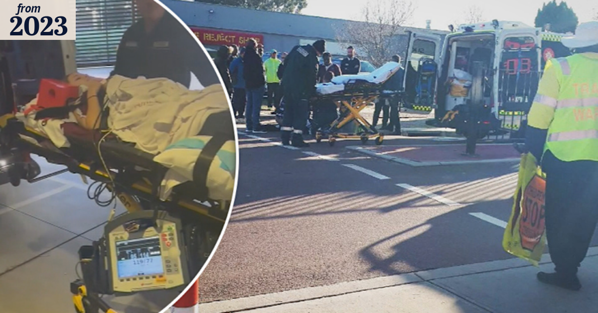 Girl hit by car on the way to school