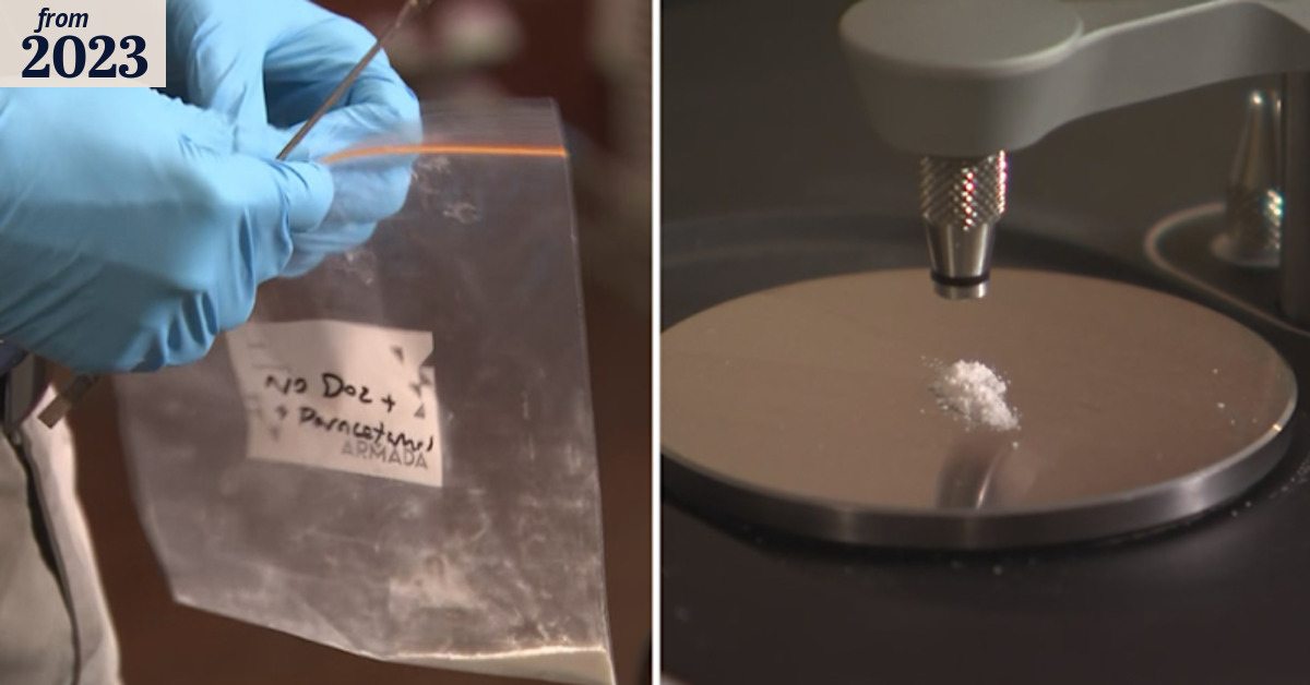 The process of pill testing