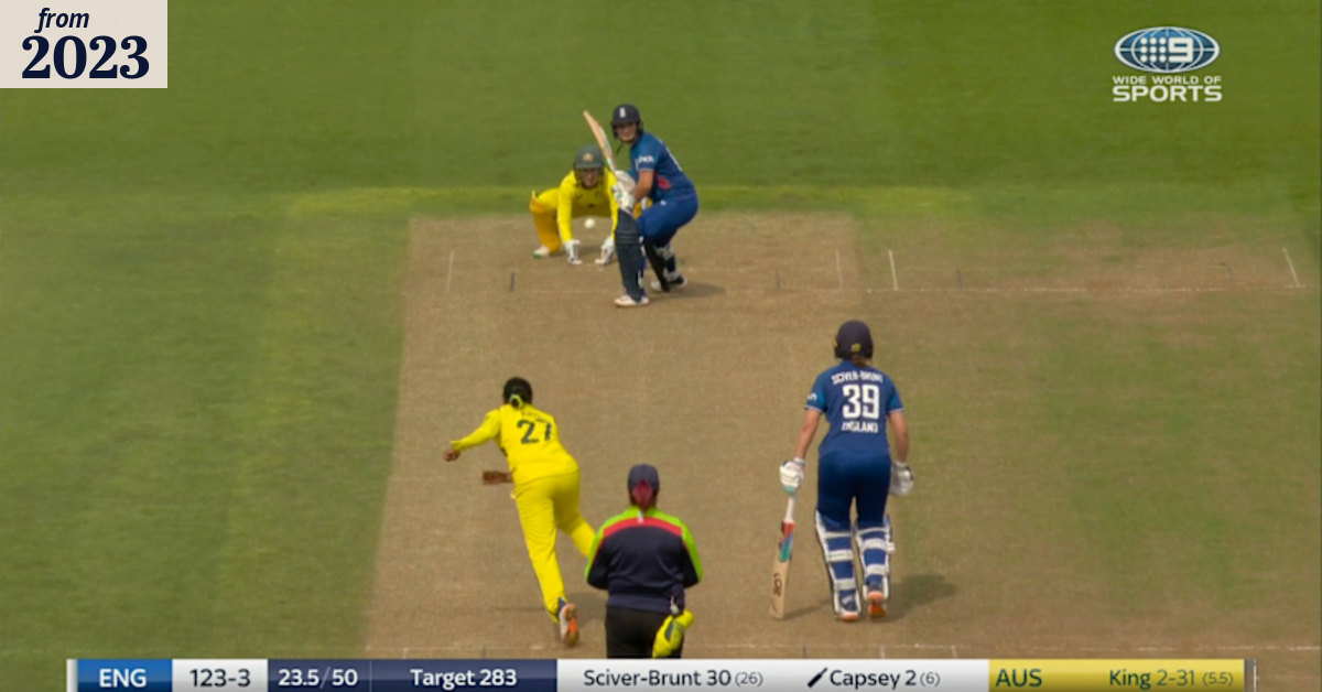 King rips through England