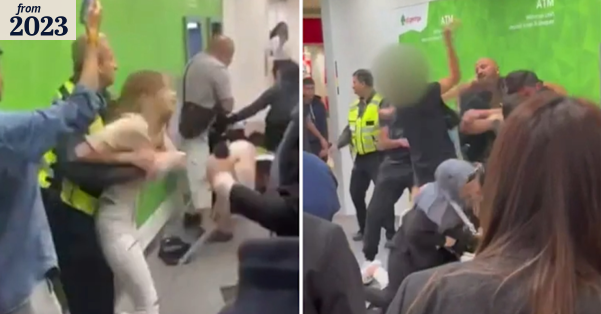 Brawl between teens and mums breaks out in western Sydney shopping centre