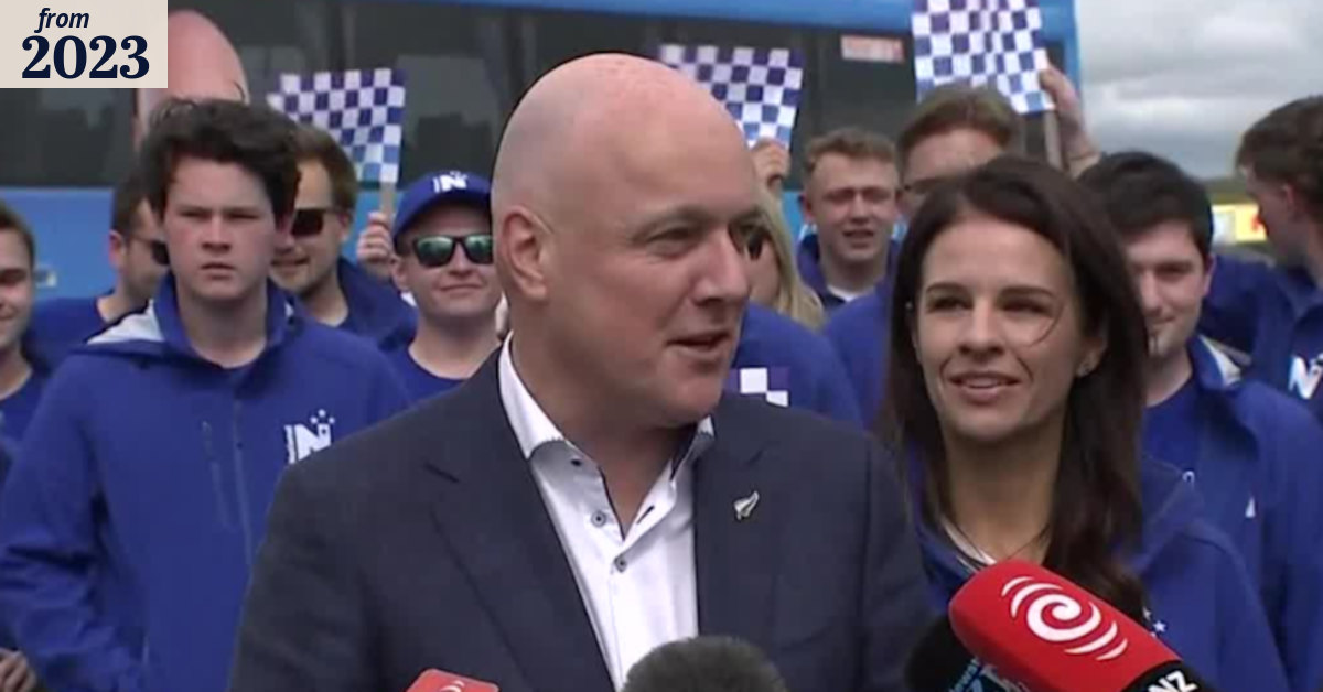Christopher Luxon wins New Zealand election