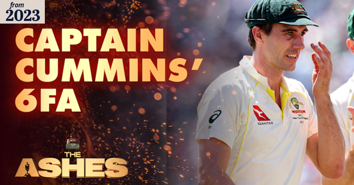Captain Cummins' six-wicket masterclass