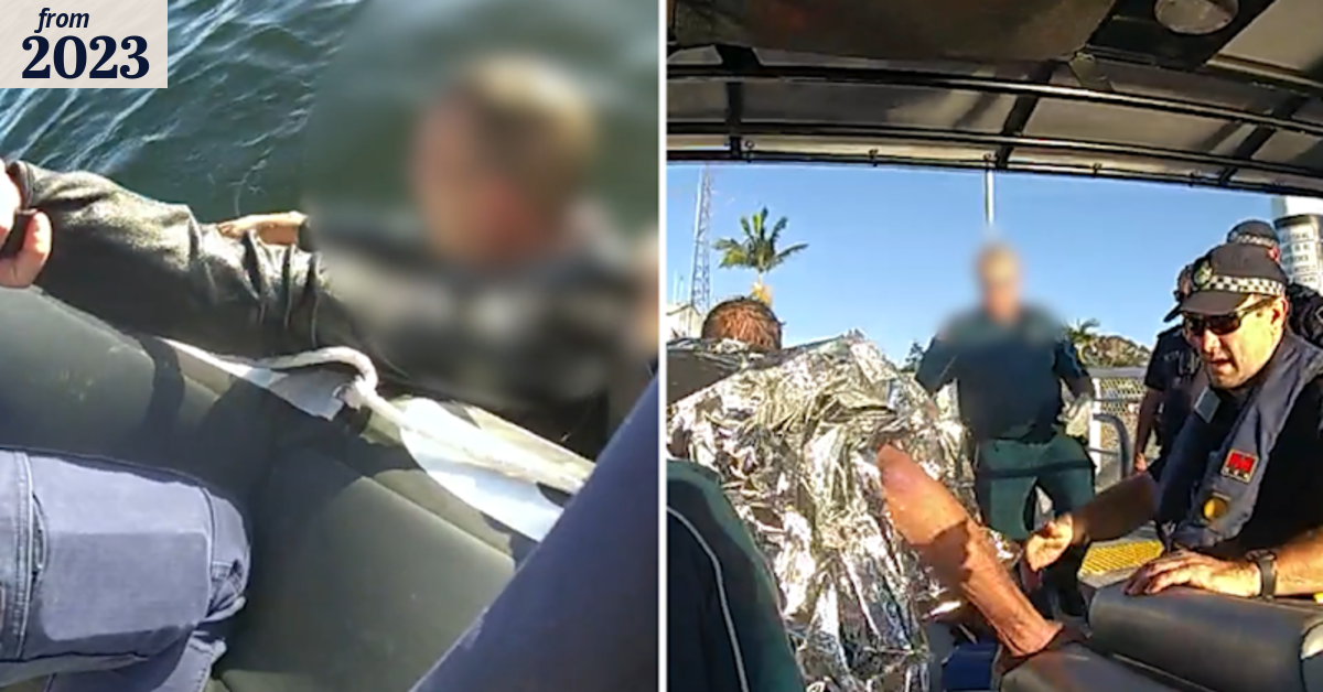 Man rescued from sinking ship in Queensland