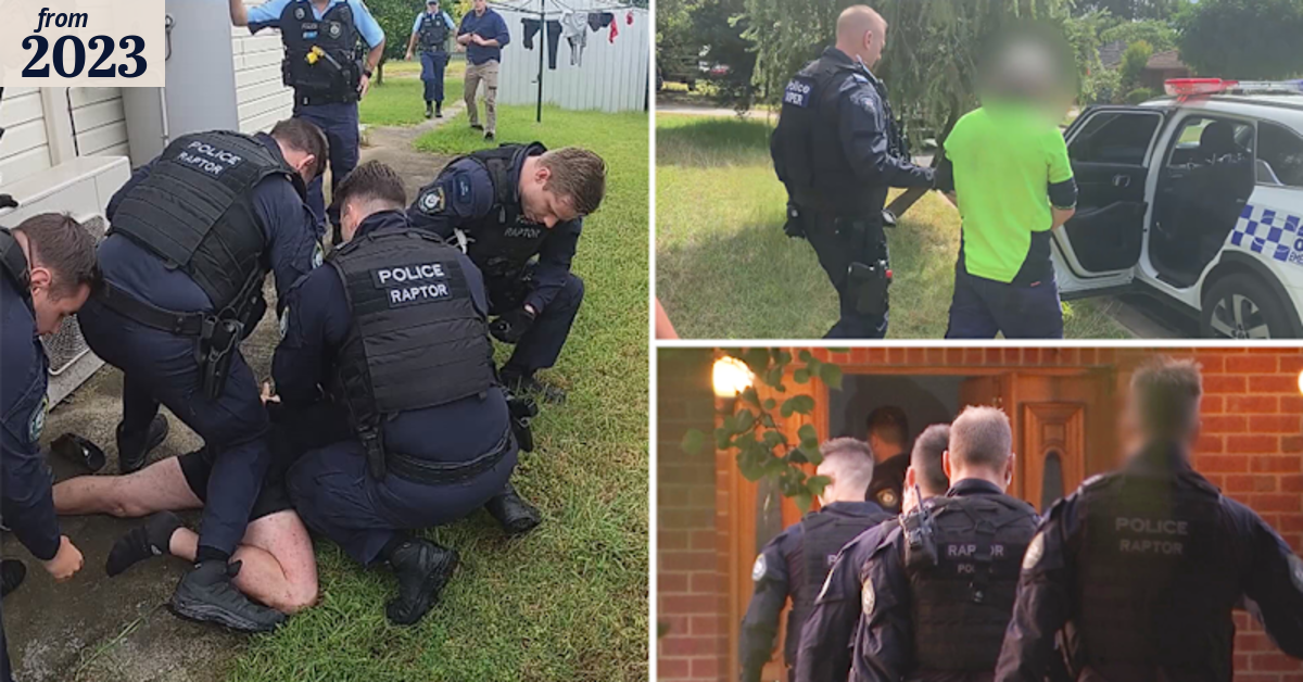 Joint NSW-Victoria police operation targets outlaw bikie gangs
