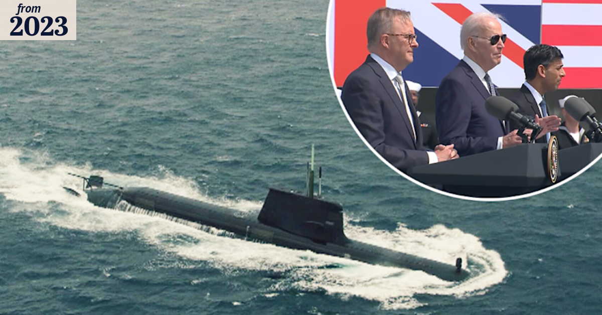 Australia is a step closer to acquiring nuclear submarines under the ...
