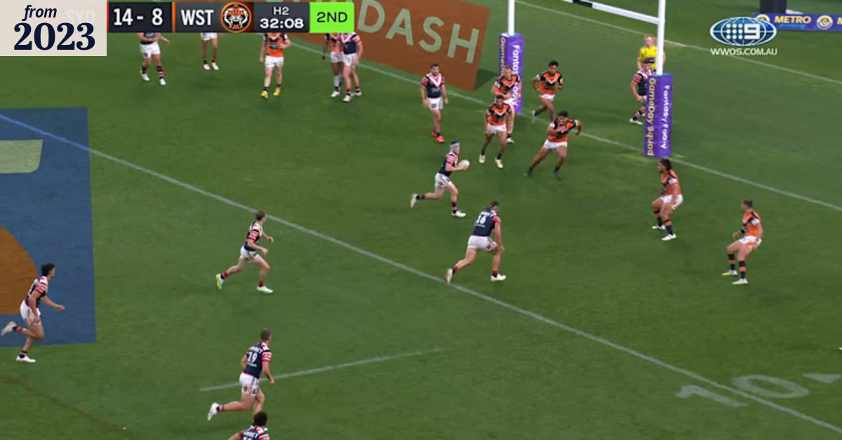 NRL Highlights: Roosters v Tigers - Round 26