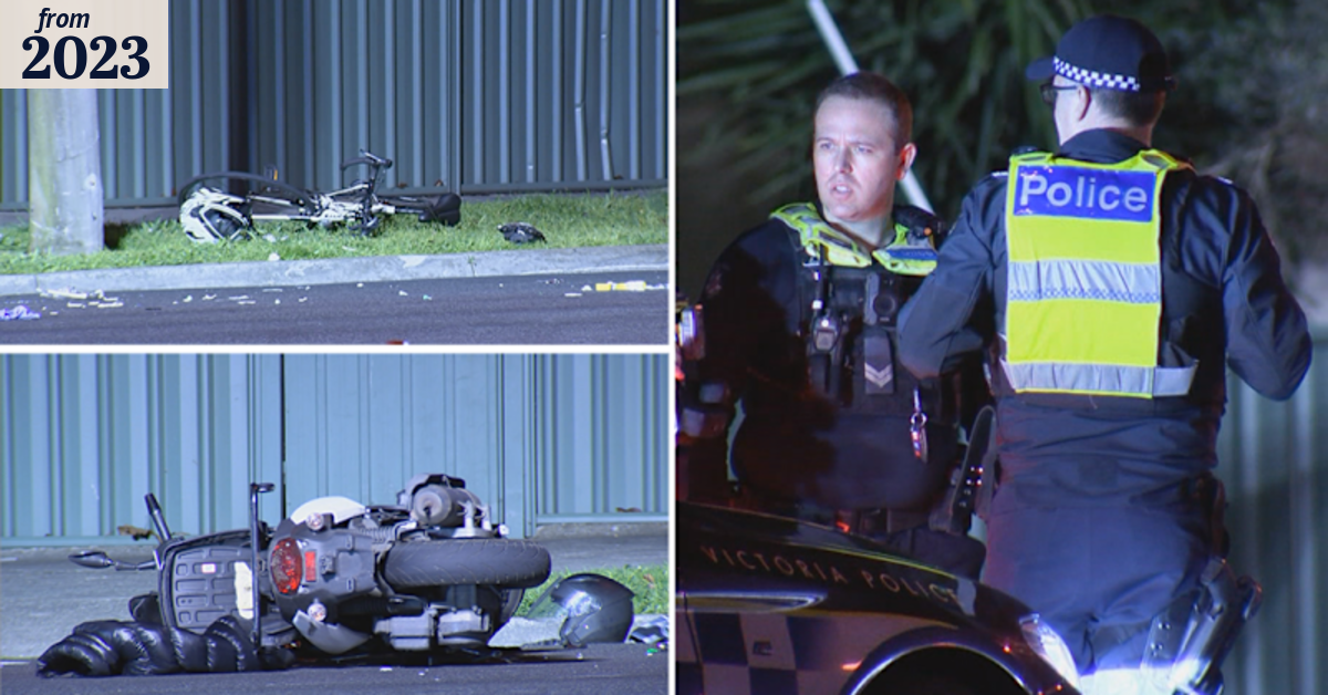 Cyclist fighting for life after being hit by a motorbike ridden by ...