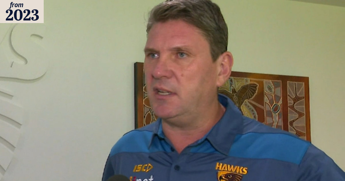 Hawks boss speaks amid legends' spat