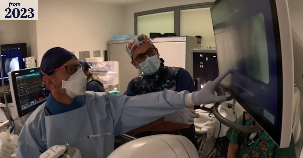 Robot helps detect deadly cancer