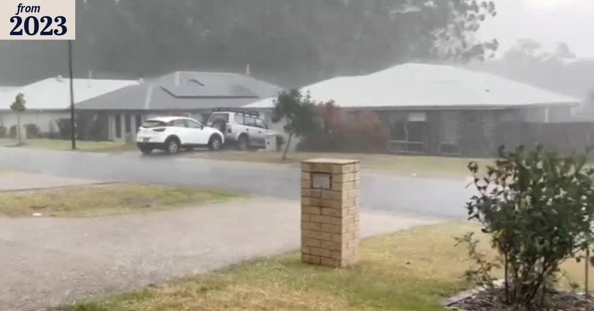 Storms slam parts of south-east Queensland