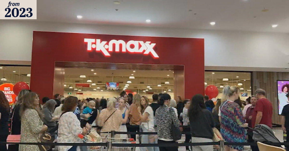 TK Maxx mania takes over Perth