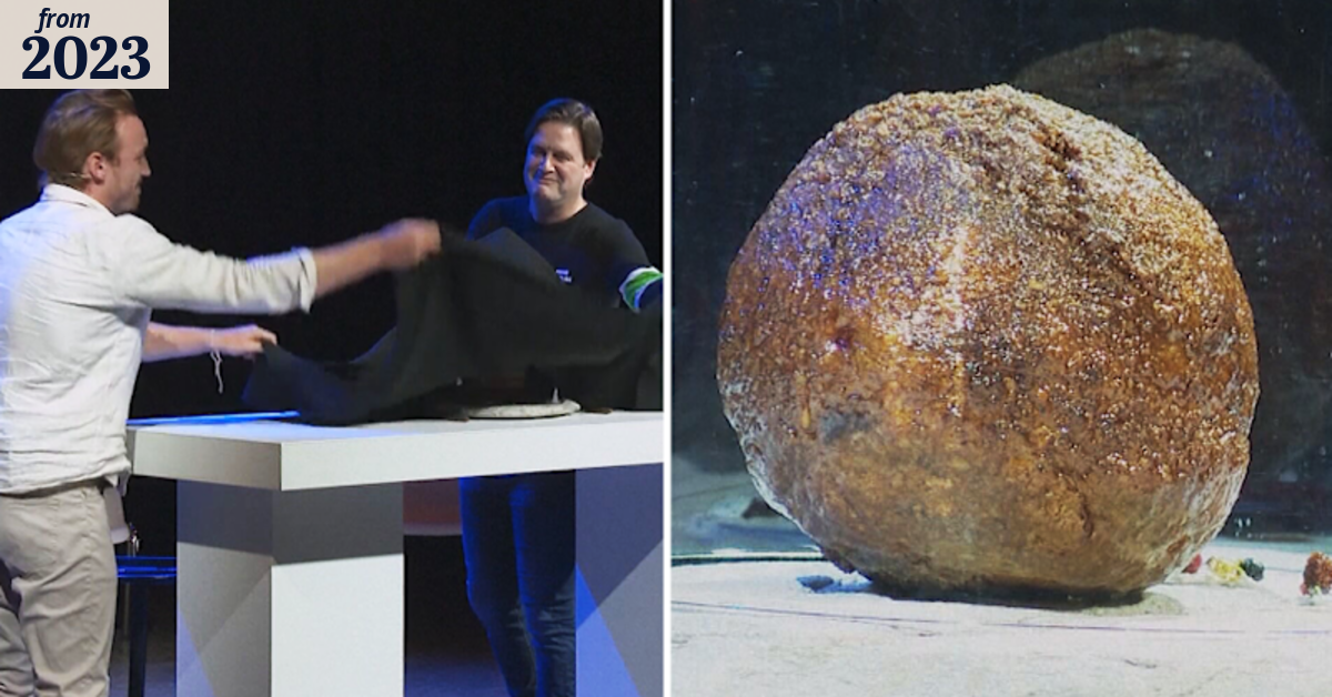 Mammoth meatball grown in lab