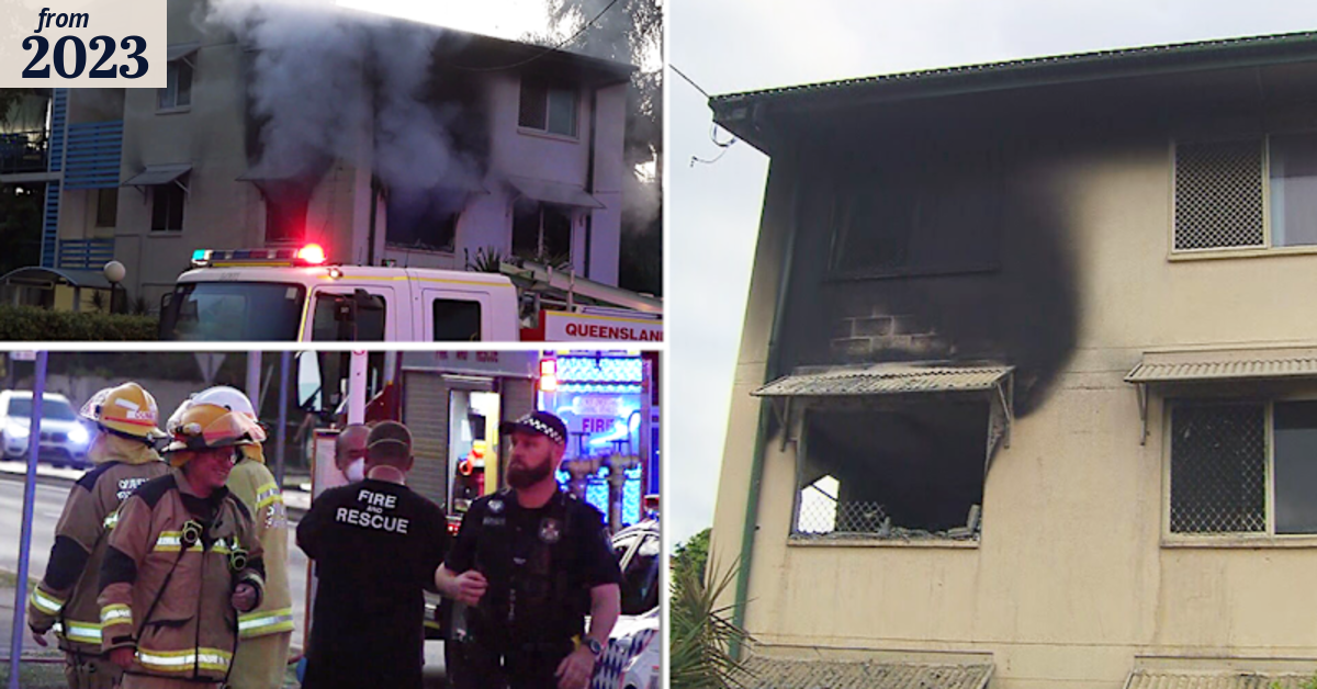 Residents evacuated after unit fire on the Gold Coast