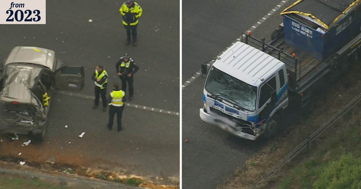 Woman killed in five-vehicle crash in Victoria's east