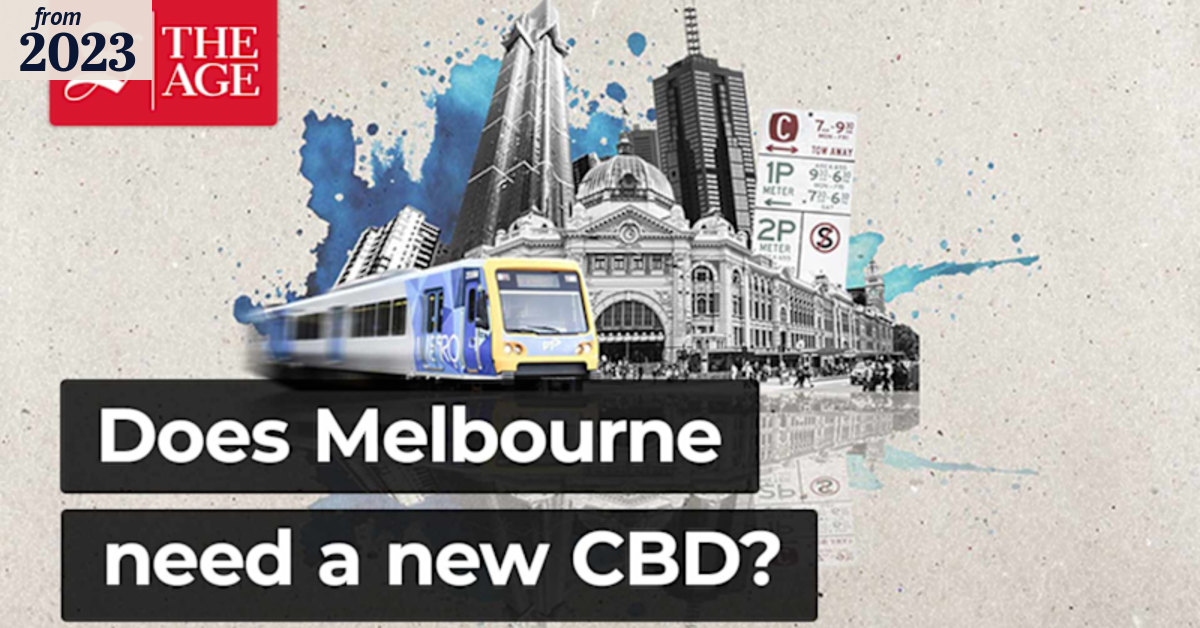 Congestion is choking Melbourne’s CBD. Here is where our second cities ...