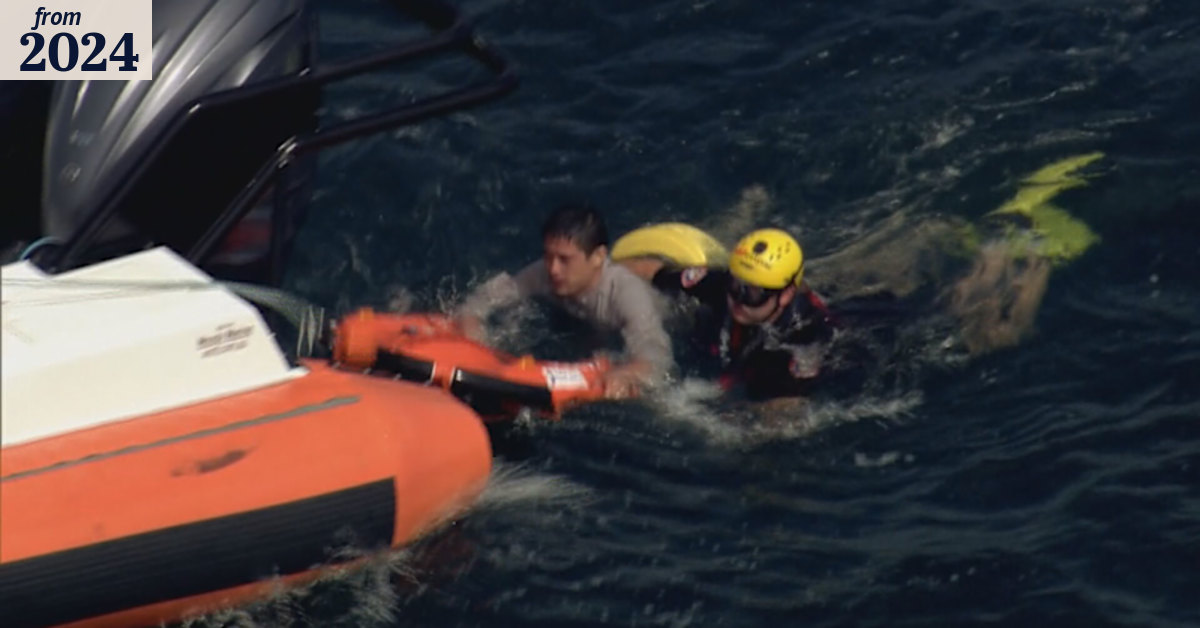 Dramatic rescue off West Australian coast