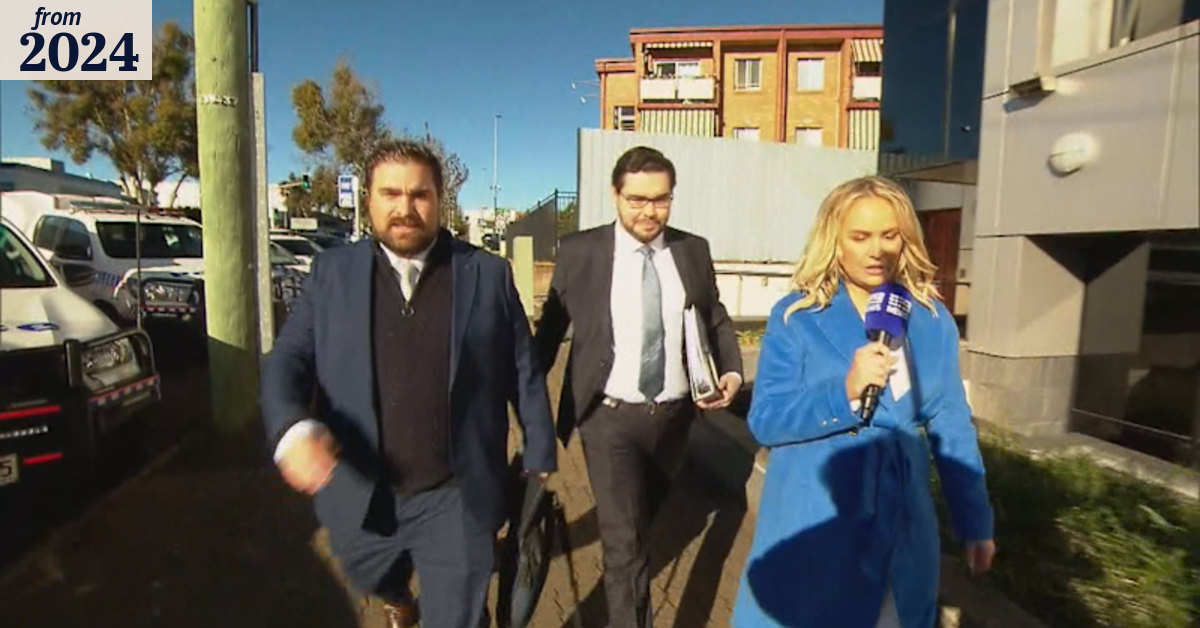 Bruce Lehrmann arrives at Toowoomba court to face rape charges