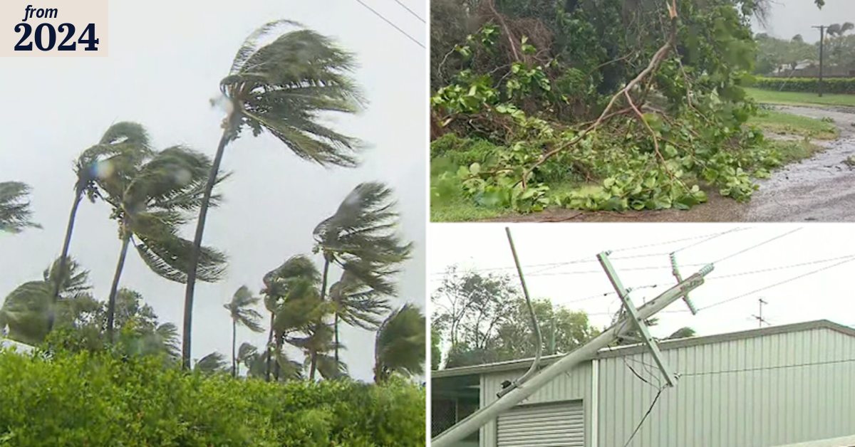 Cyclone Kirrily makes landfall in Far North Queensland