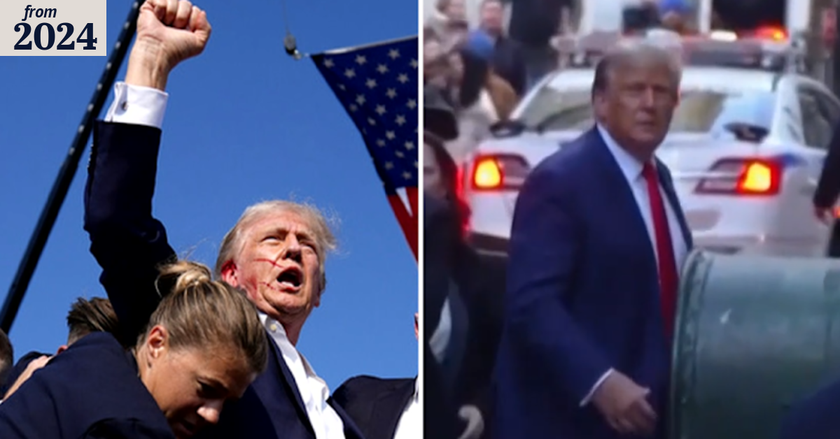 A look back on Donald Trump's historic 2024