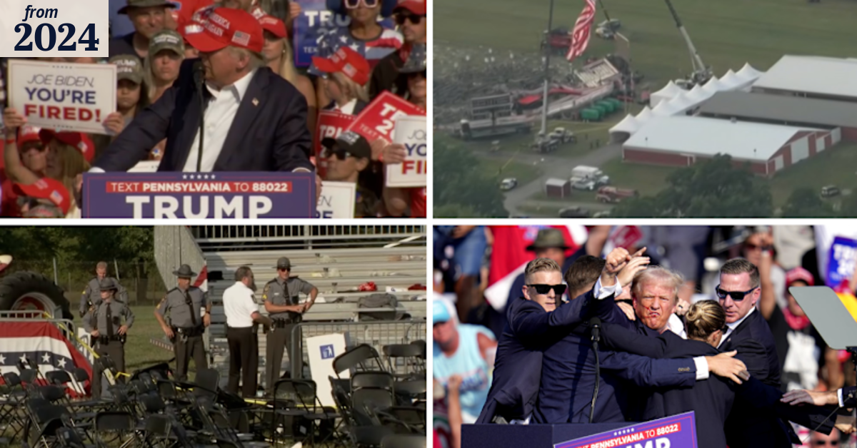 Donald Trump survives assassination attempt at campaign rally