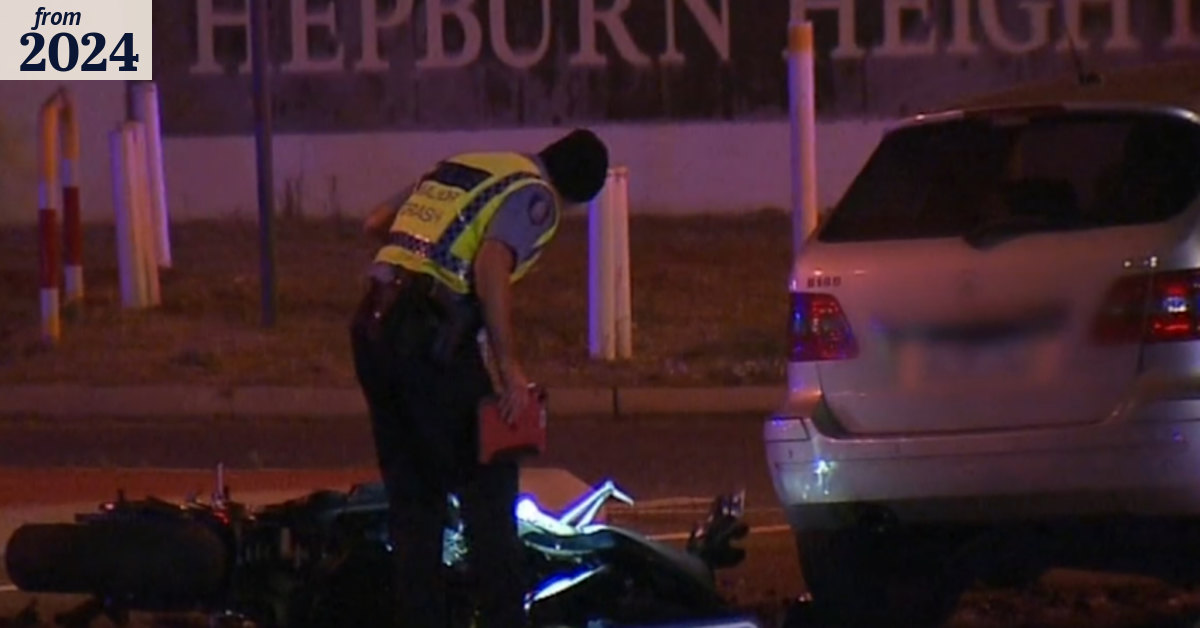 Motorbike rider dies after Perth crash