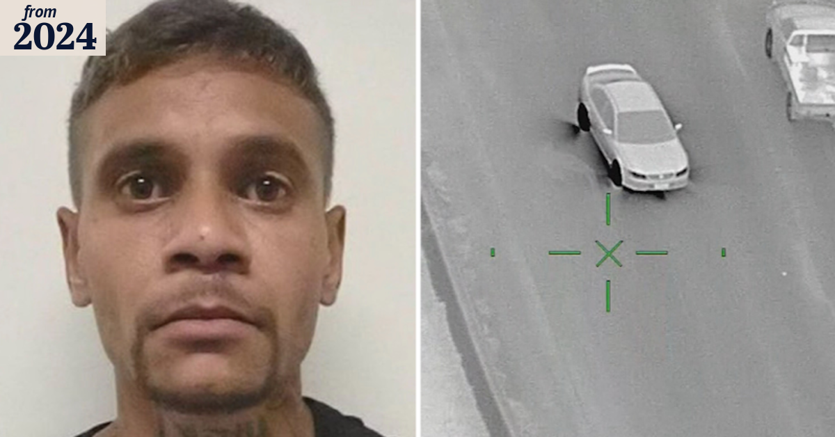 Man found hiding in bin after police chase involving kids