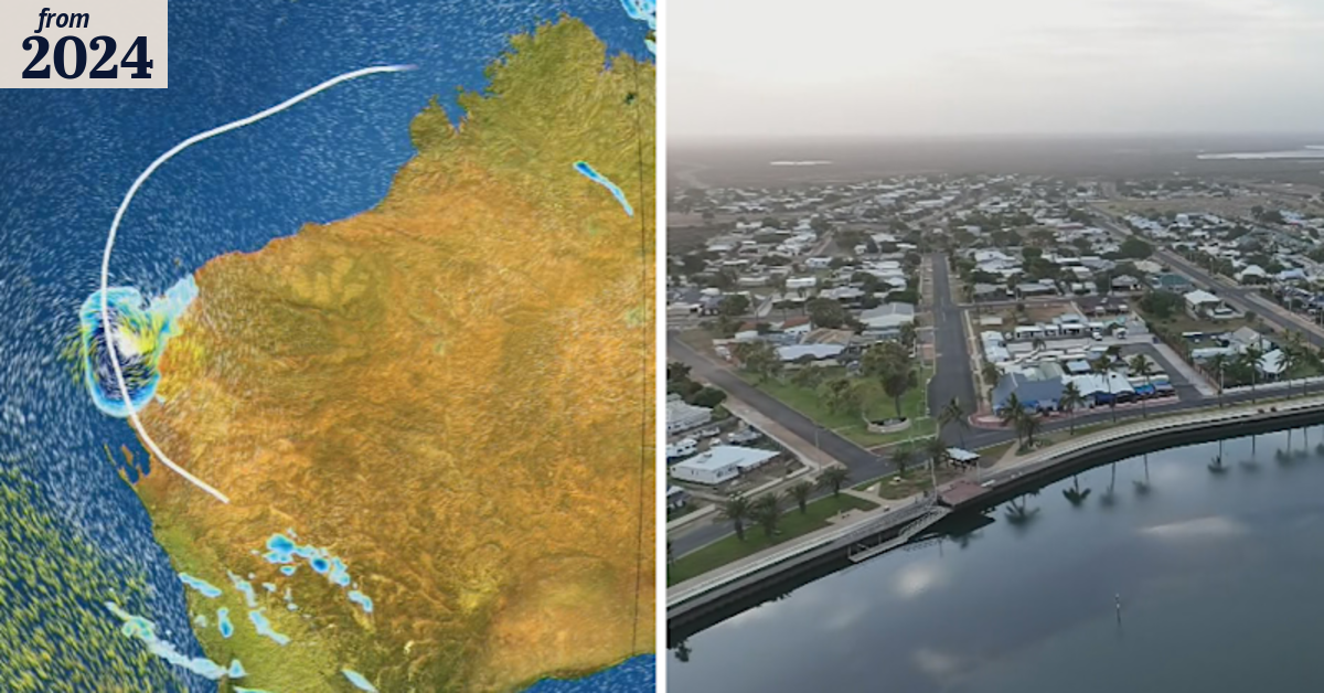 Western Australia on Cyclone watch