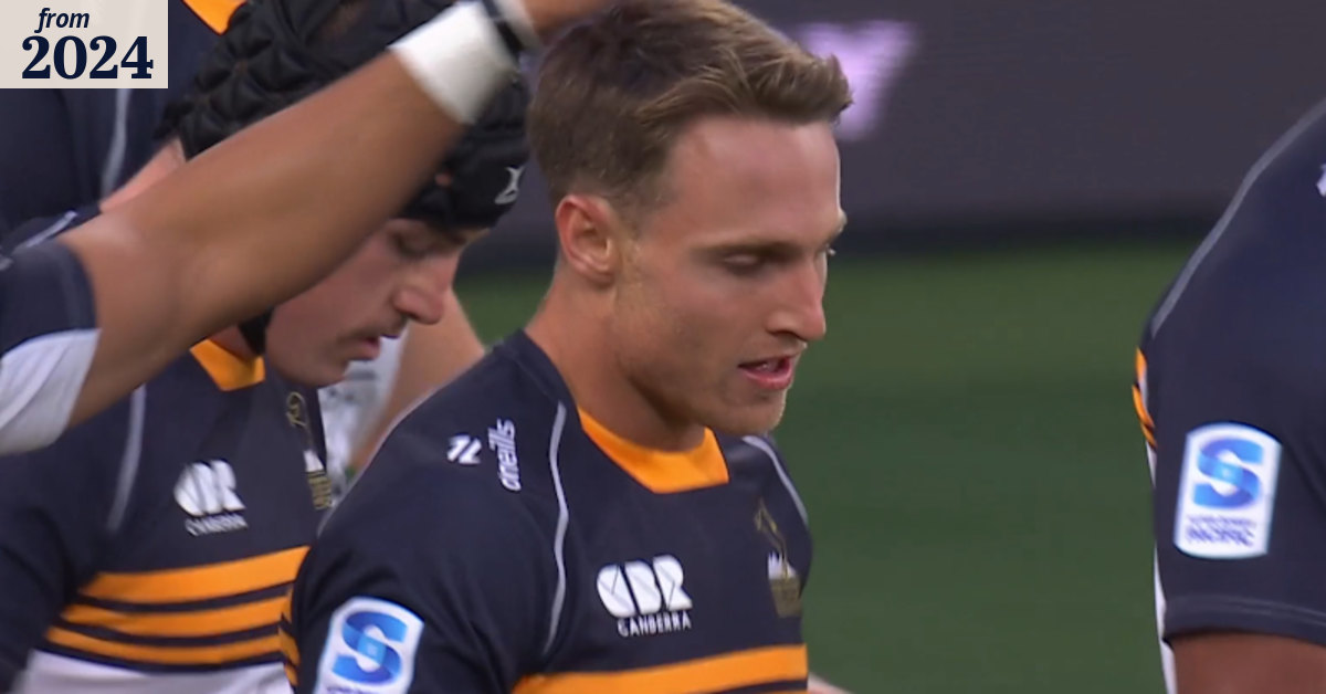 Super Rugby speedster scores for Brumbies