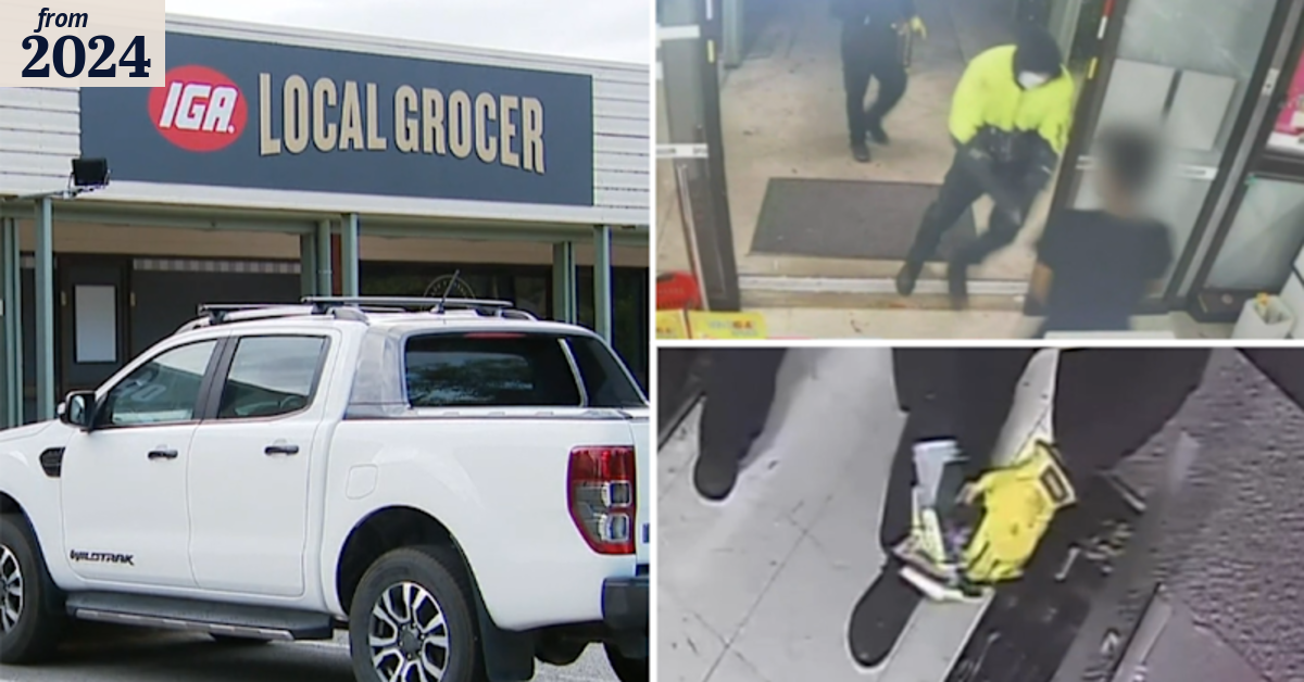Worker traumatised and thousands of dollars stolen in brazen armed robbery