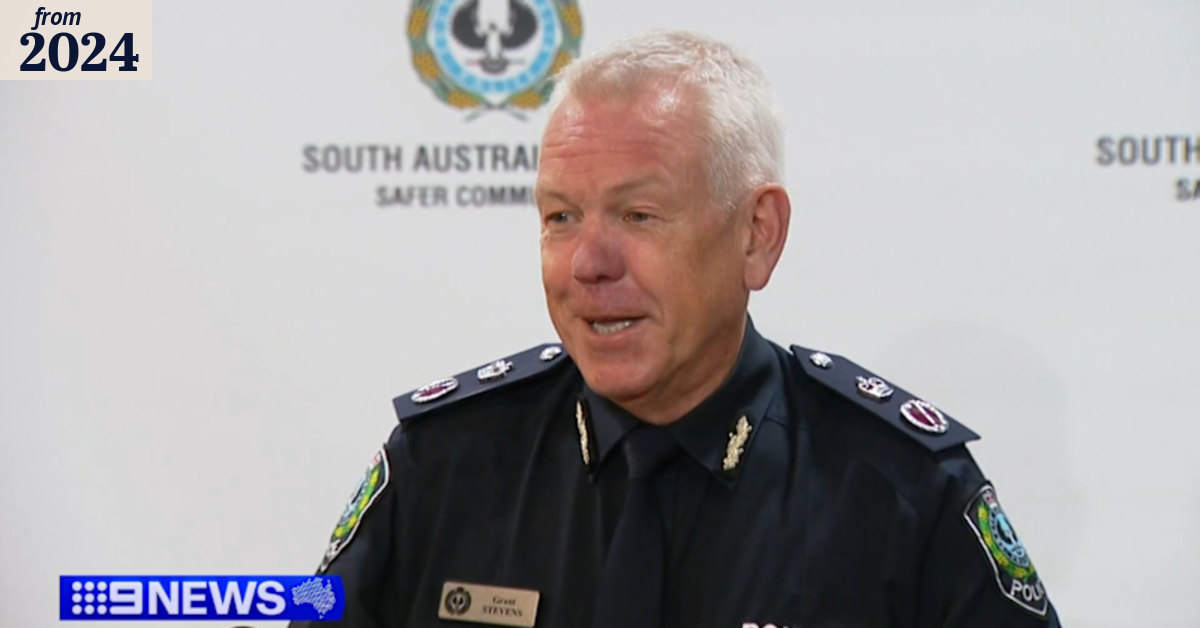 Top cop in running for Australian of the Year