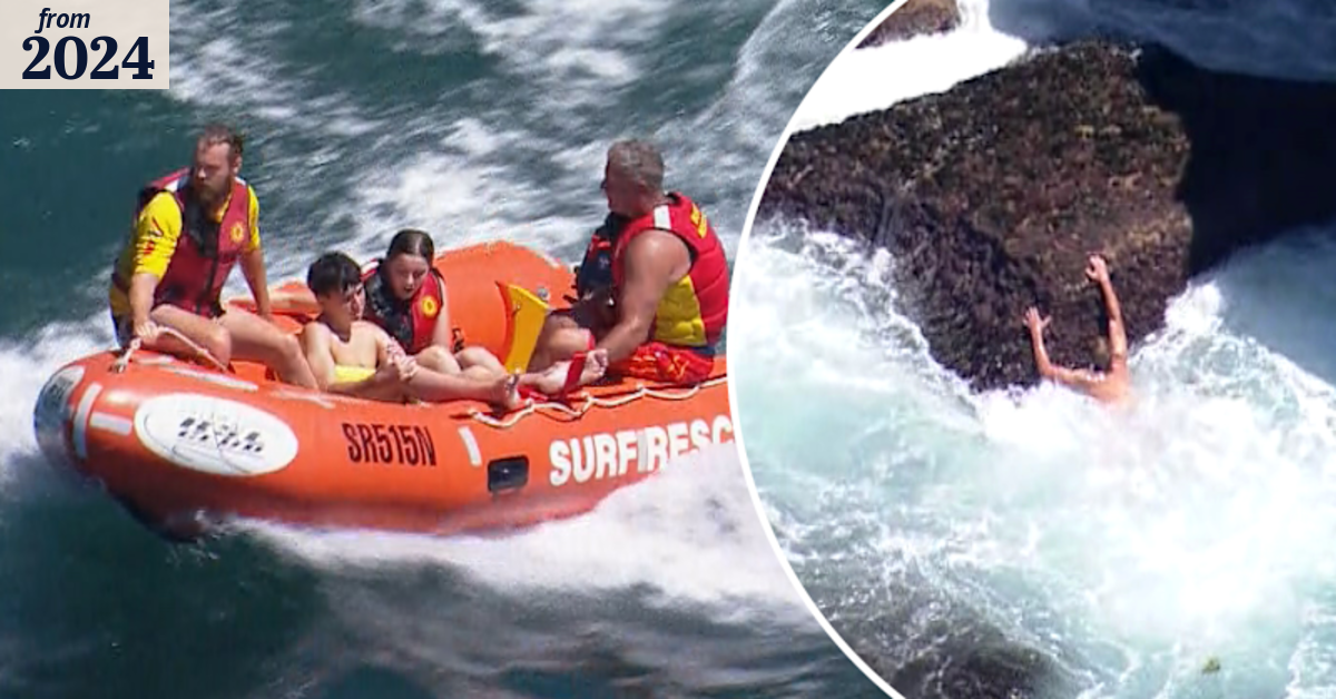 Rescue unfolds as Sydneysiders flock to beaches