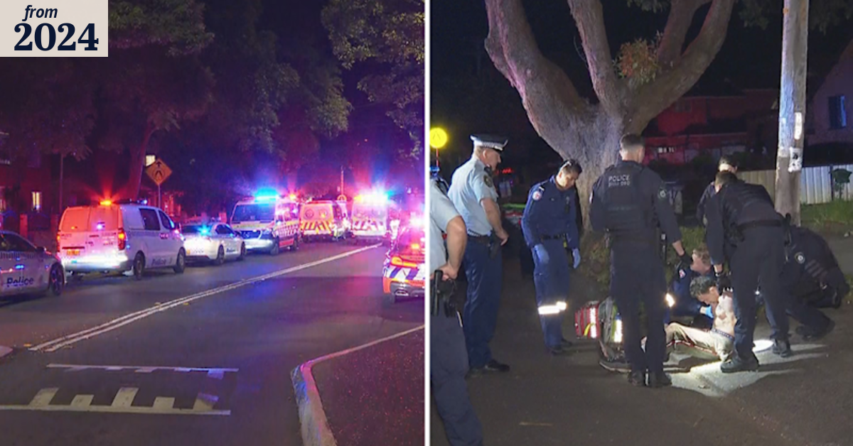 Man under arrest after alleged double stabbing in Sydney