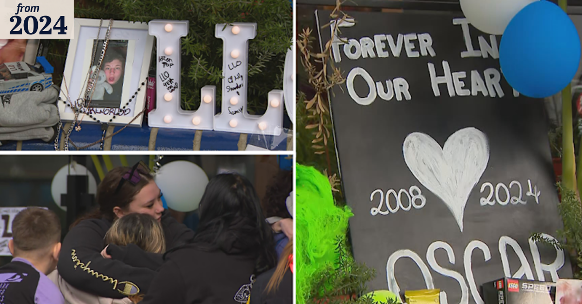 Loved ones gather at Melbourne shopping centre to honour teen stabbing ...