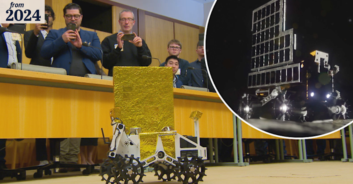 Aussie scientists make moon rover