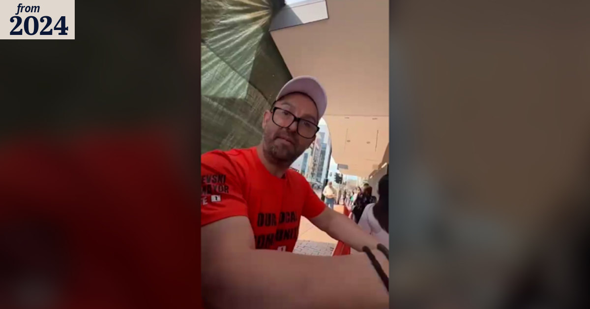 Liverpool mayor Ned Mannoun in altercation with rival Peter Ristevski