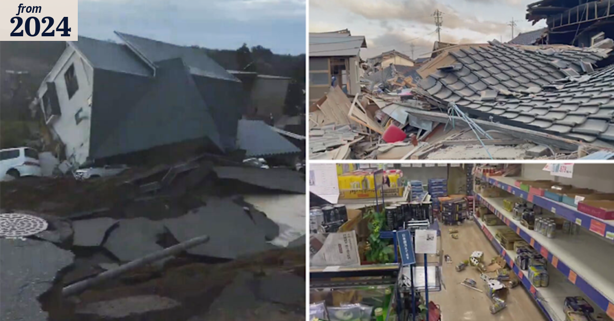 Big earthquake rocks Japan