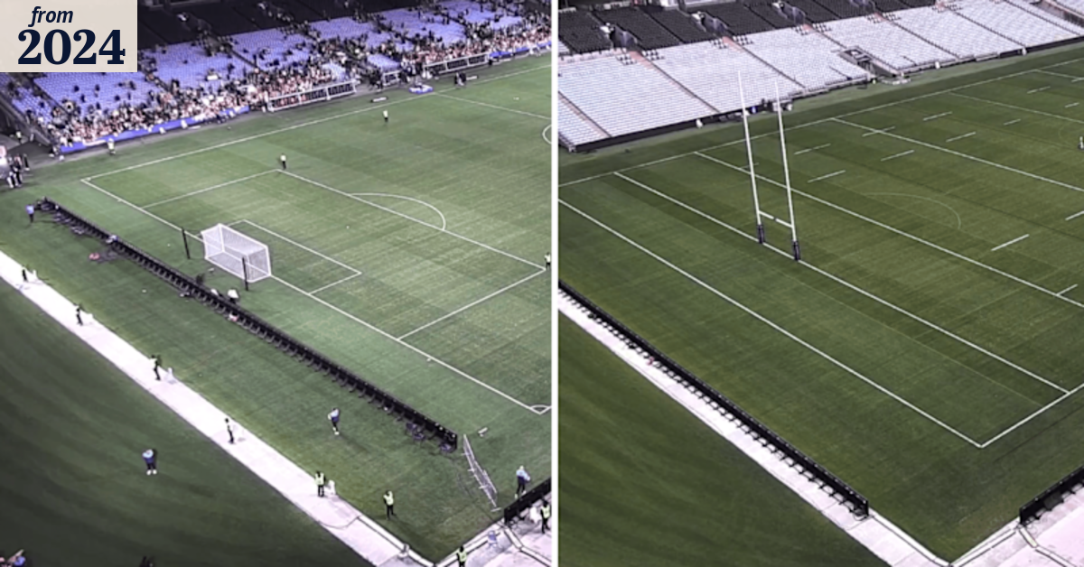 Accor Stadium's incredible transformation